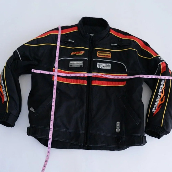 Vintage Choko Designs Black & Red with Thermolite Performance "Fireball"  Jacket - Picture 4 of 13